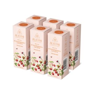 White Strawberry Crisps Praline Bar 50 gr. - 6lı Paket